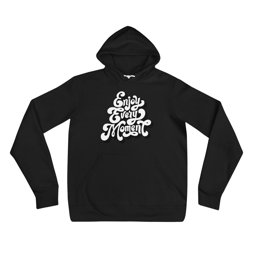 Enjoy every moments white | Unisex Pullover Hoodie | Bella + Canvas 3719