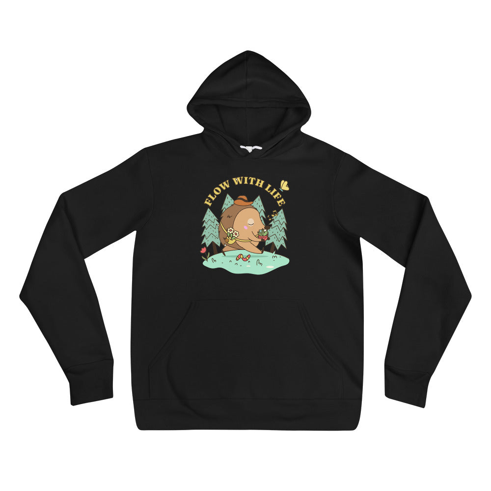 Flow with life | Unisex Pullover Hoodie | Bella + Canvas 3719
