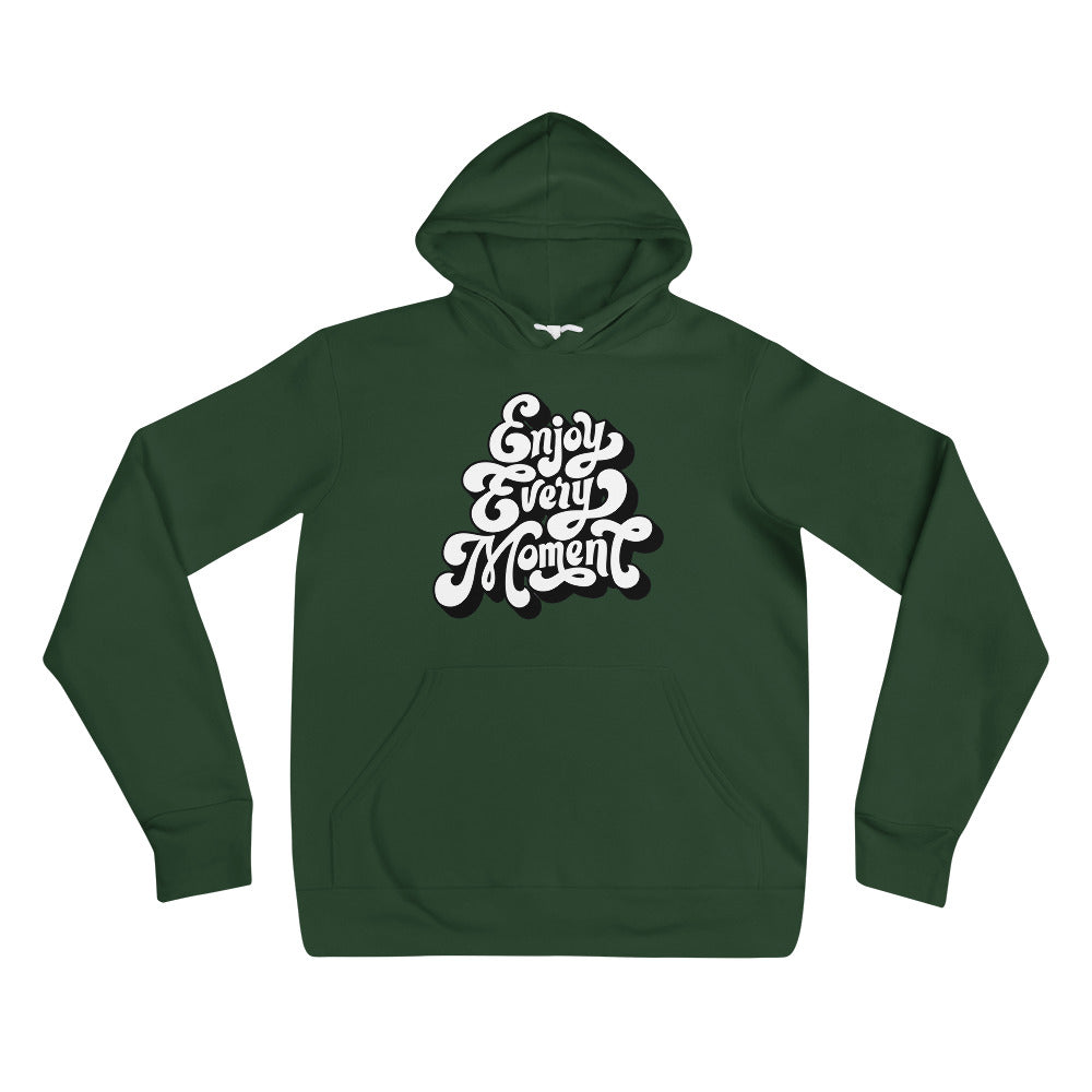 Enjoy every moments white | Unisex Pullover Hoodie | Bella + Canvas 3719