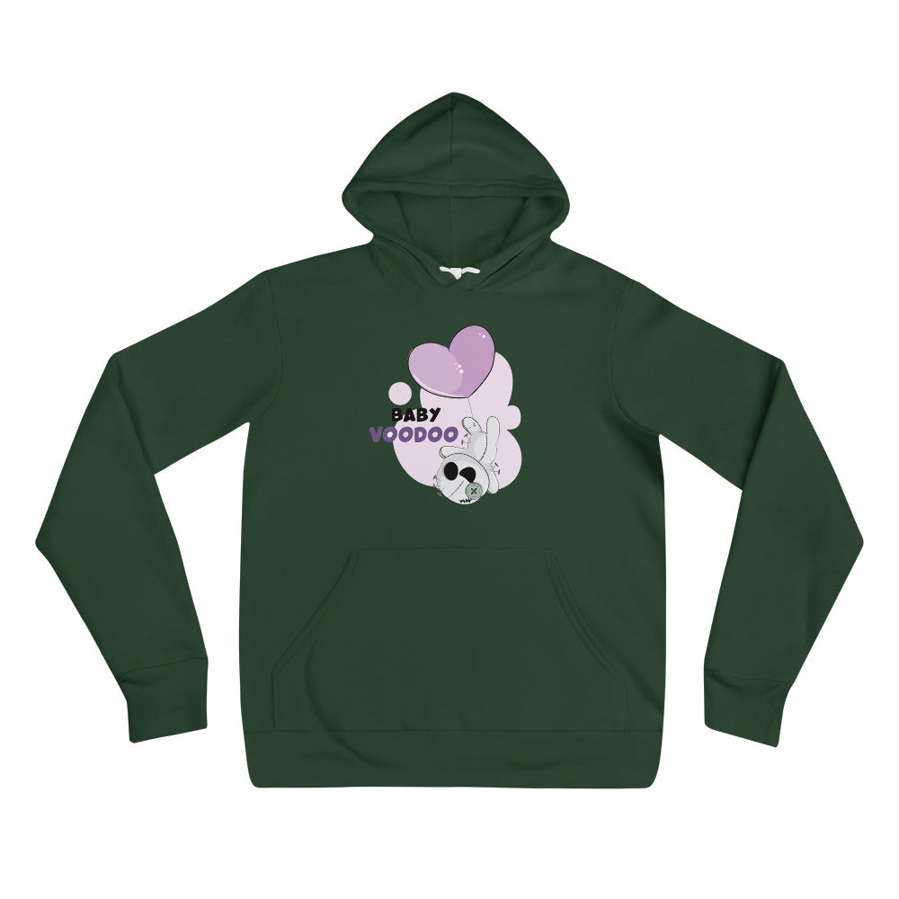 Ted heart - Baby voodoo | Unisex Pullover Hoodie | Bella + Canvas 3719
