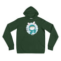 Green rabbit - HIP HIP HOORAAAY | Unisex Pullover Hoodie | Bella + Canvas 3719