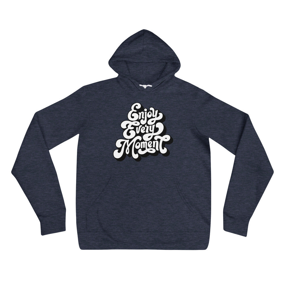 Enjoy every moments white | Unisex Pullover Hoodie | Bella + Canvas 3719
