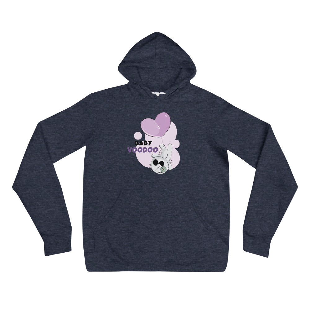 Ted heart - Baby voodoo | Unisex Pullover Hoodie | Bella + Canvas 3719