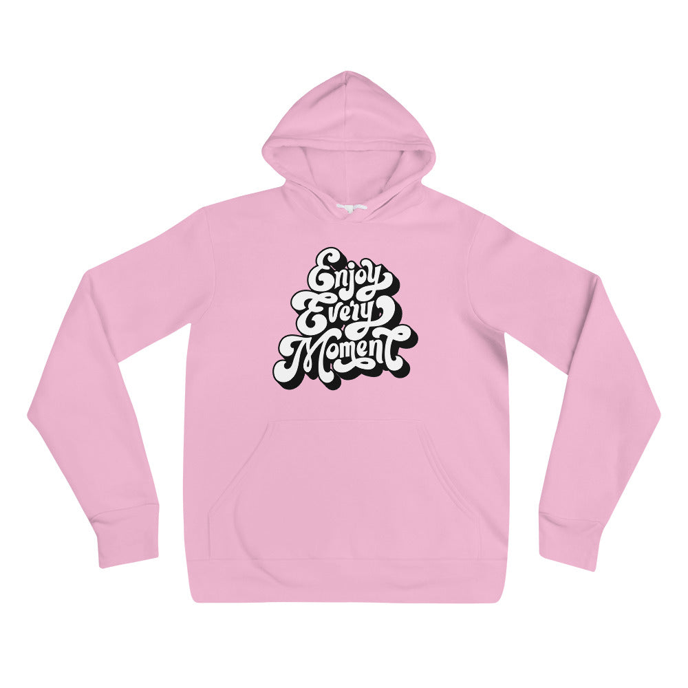 Enjoy every moments white | Unisex Pullover Hoodie | Bella + Canvas 3719