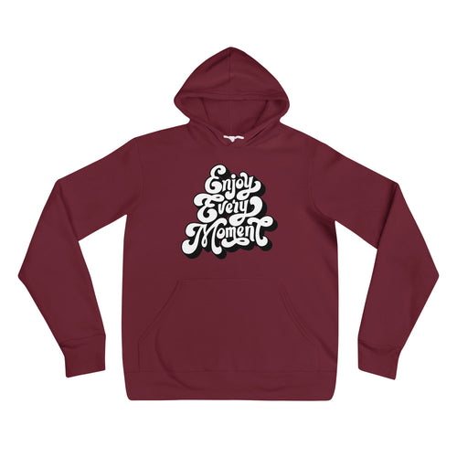 Enjoy every moments white | Unisex Pullover Hoodie | Bella + Canvas 3719