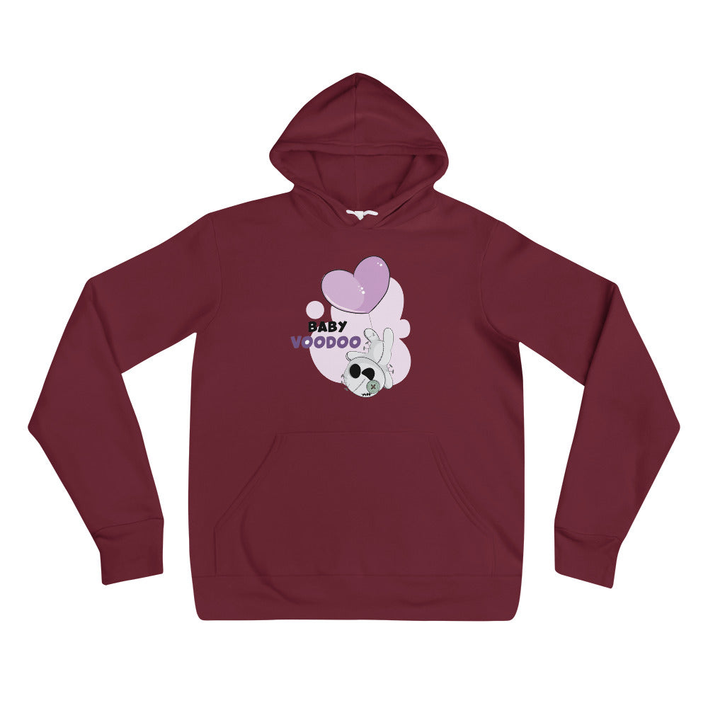 Ted heart - Baby voodoo | Unisex Pullover Hoodie | Bella + Canvas 3719