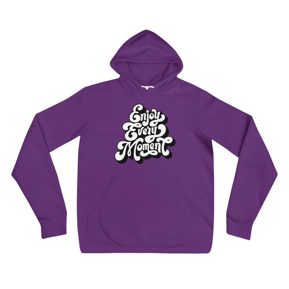 Enjoy every moments white | Unisex Pullover Hoodie | Bella + Canvas 3719