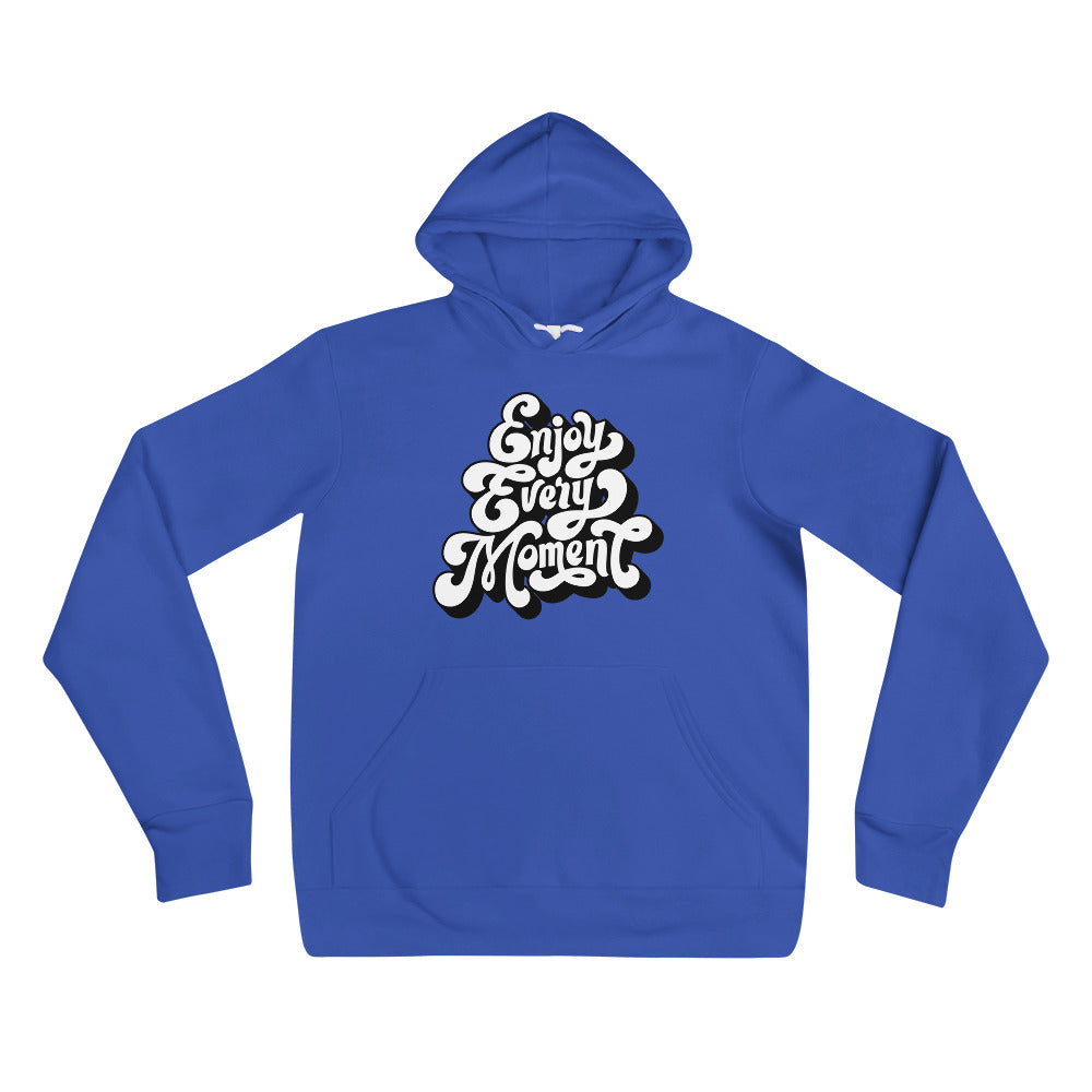 Enjoy every moments white | Unisex Pullover Hoodie | Bella + Canvas 3719