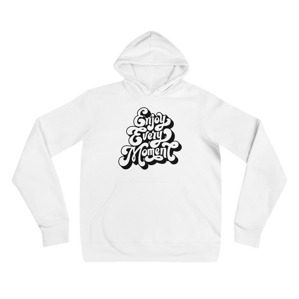 Enjoy every moments white | Unisex Pullover Hoodie | Bella + Canvas 3719