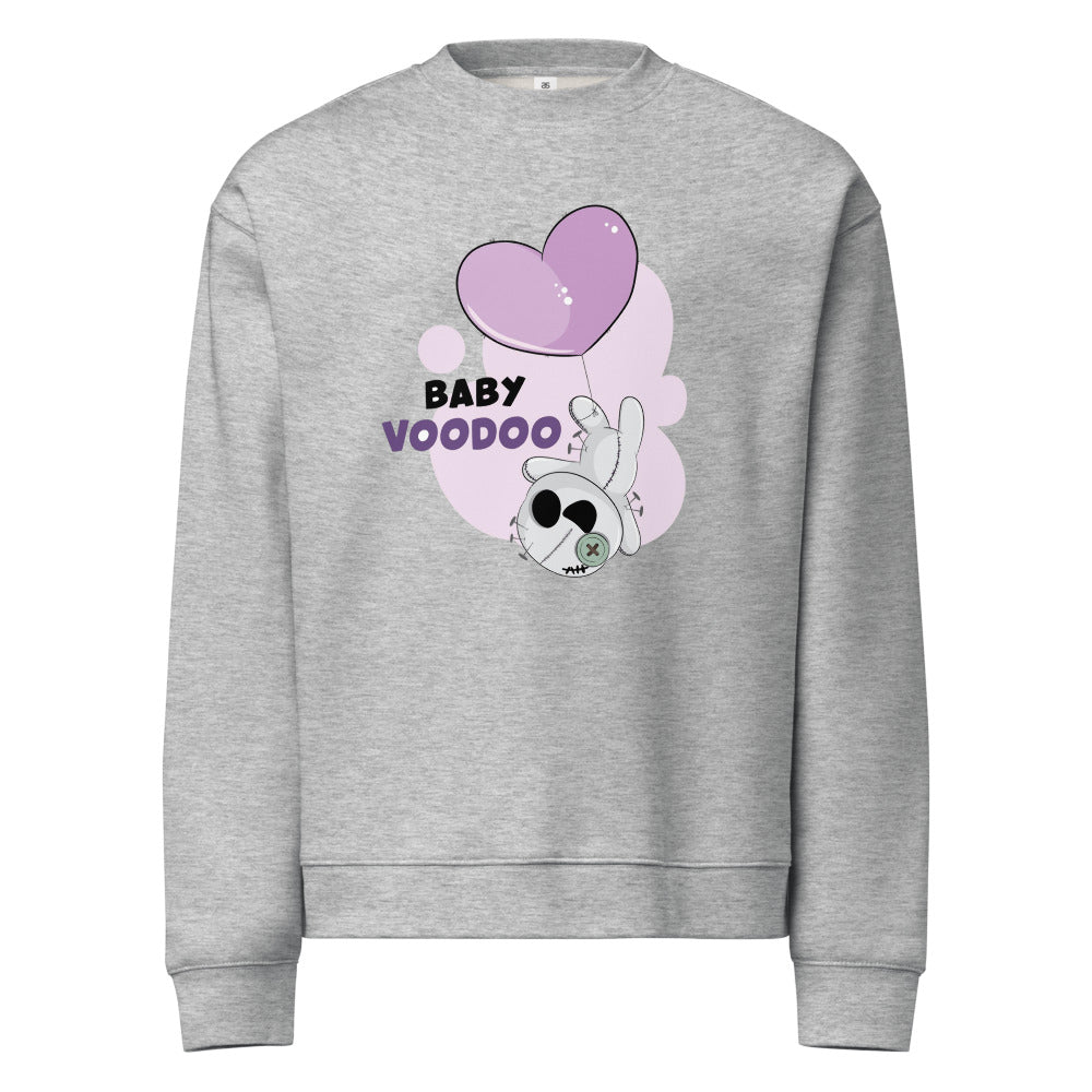 Ted heart - Baby voodoo | Unisex Relax Crew Neck Sweatshirt | AS Colour 5160