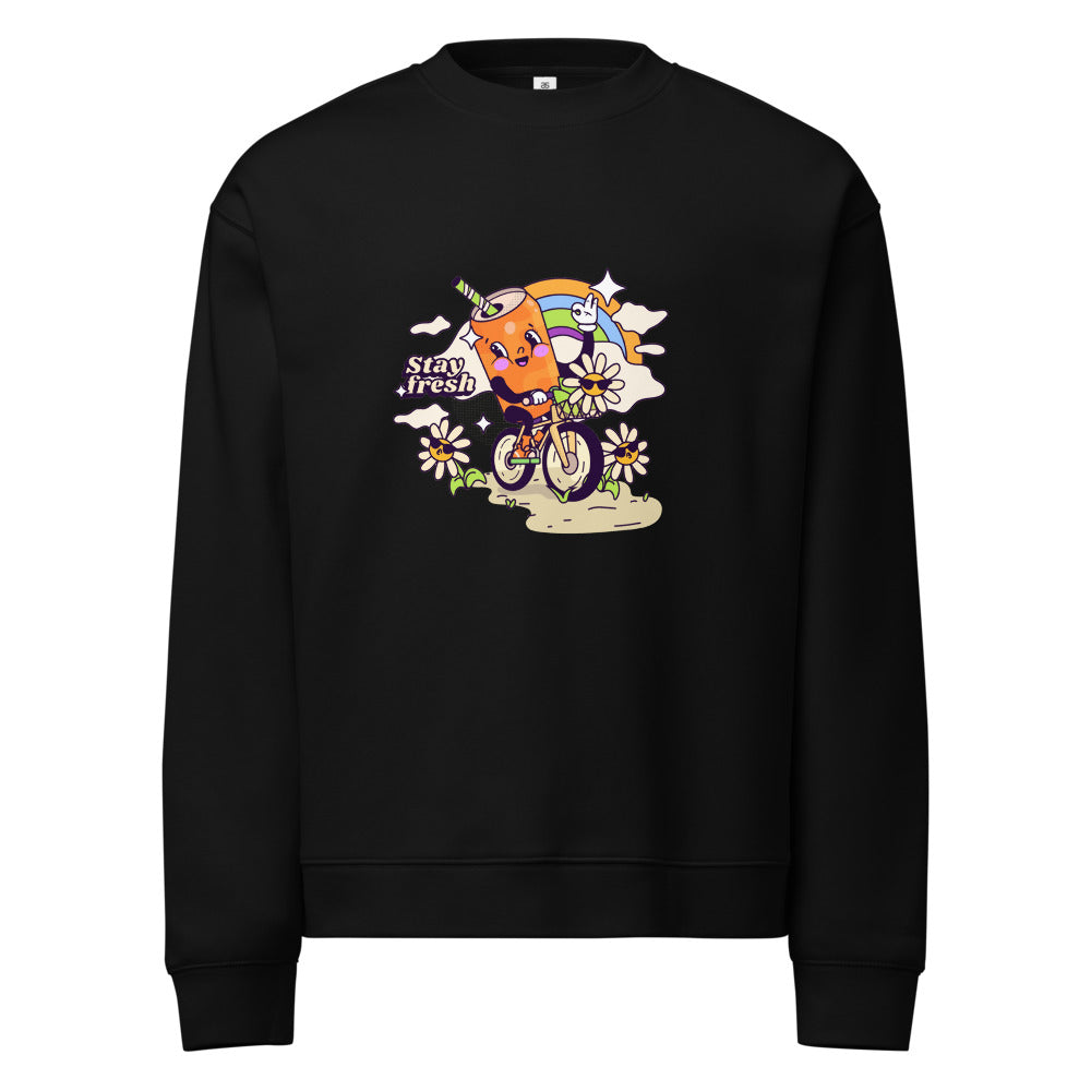Stay fresh | Unisex Relax Crew Neck Sweatshirt | AS Colour 5160