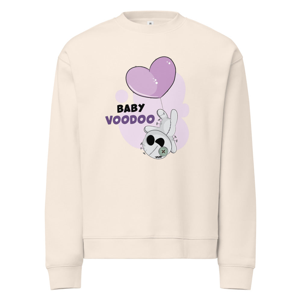 Ted heart - Baby voodoo | Unisex Relax Crew Neck Sweatshirt | AS Colour 5160