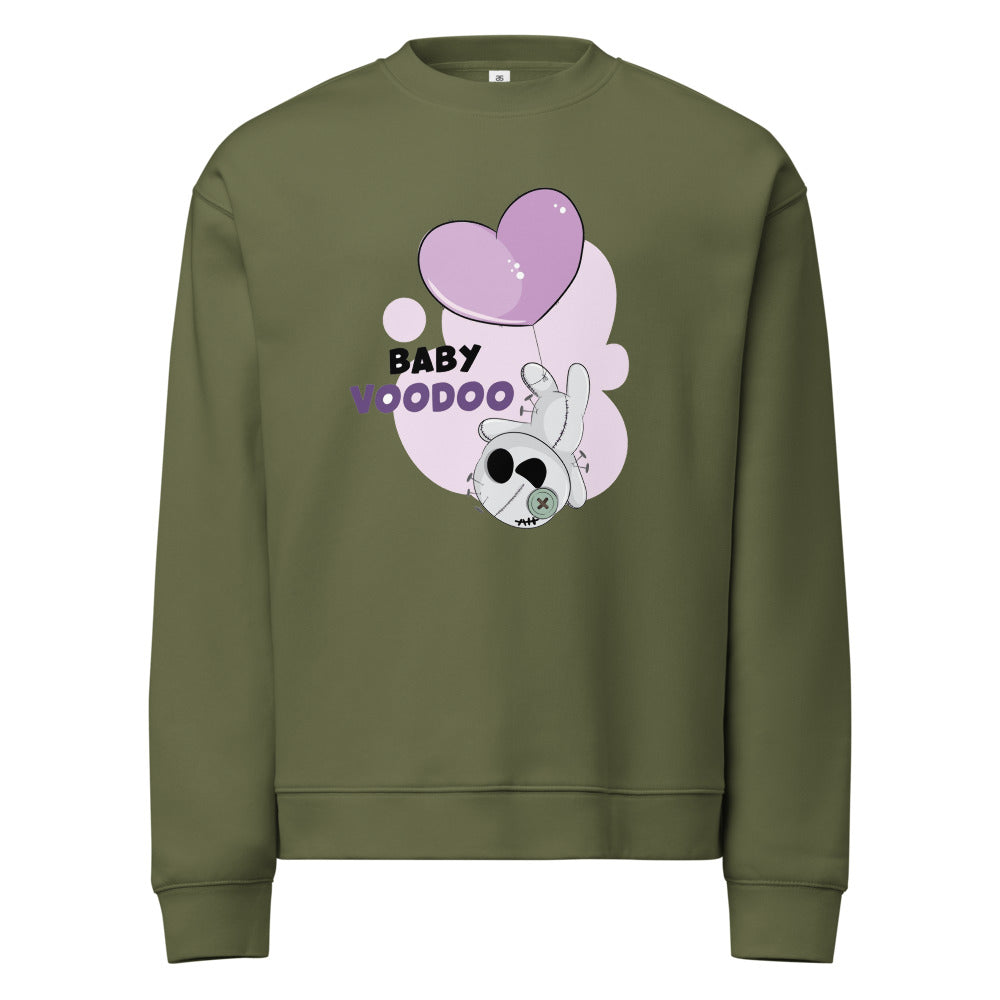 Ted heart - Baby voodoo | Unisex Relax Crew Neck Sweatshirt | AS Colour 5160