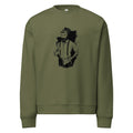 Black & White bearded man suit | Unisex Relax Crew Neck Sweatshirt | AS Colour 5160