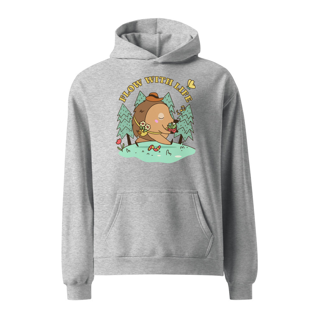 Flow with life | Unisex Relax Hoodie | AS Colour 5161
