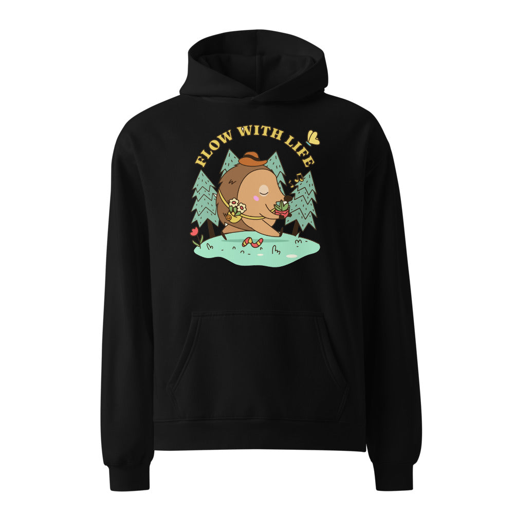Flow with life | Unisex Relax Hoodie | AS Colour 5161