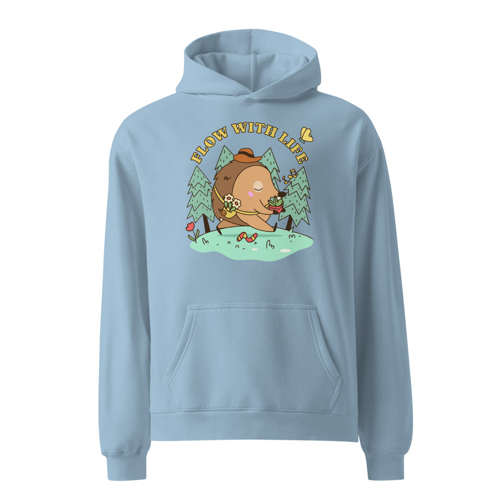 Flow with life | Unisex Relax Hoodie | AS Colour 5161