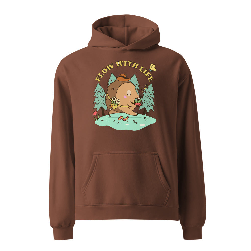 Flow with life | Unisex Relax Hoodie | AS Colour 5161