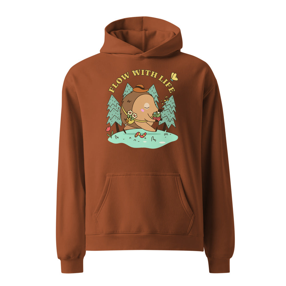 Flow with life | Unisex Relax Hoodie | AS Colour 5161