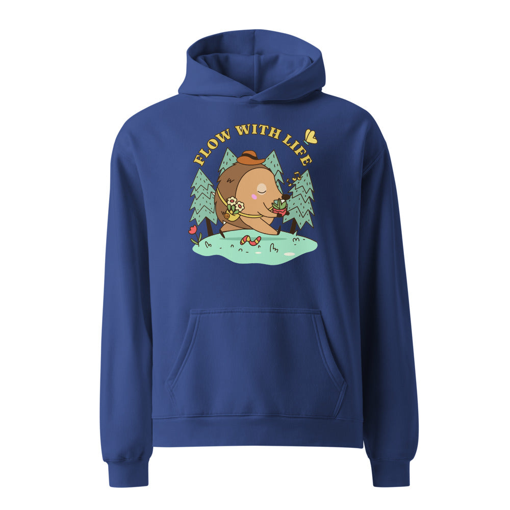 Flow with life | Unisex Relax Hoodie | AS Colour 5161