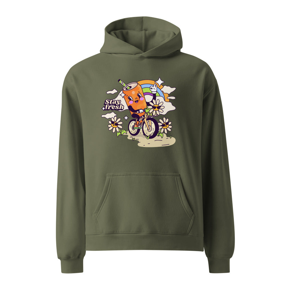 Stay fresh | Unisex Relax Hoodie | AS Colour 5161