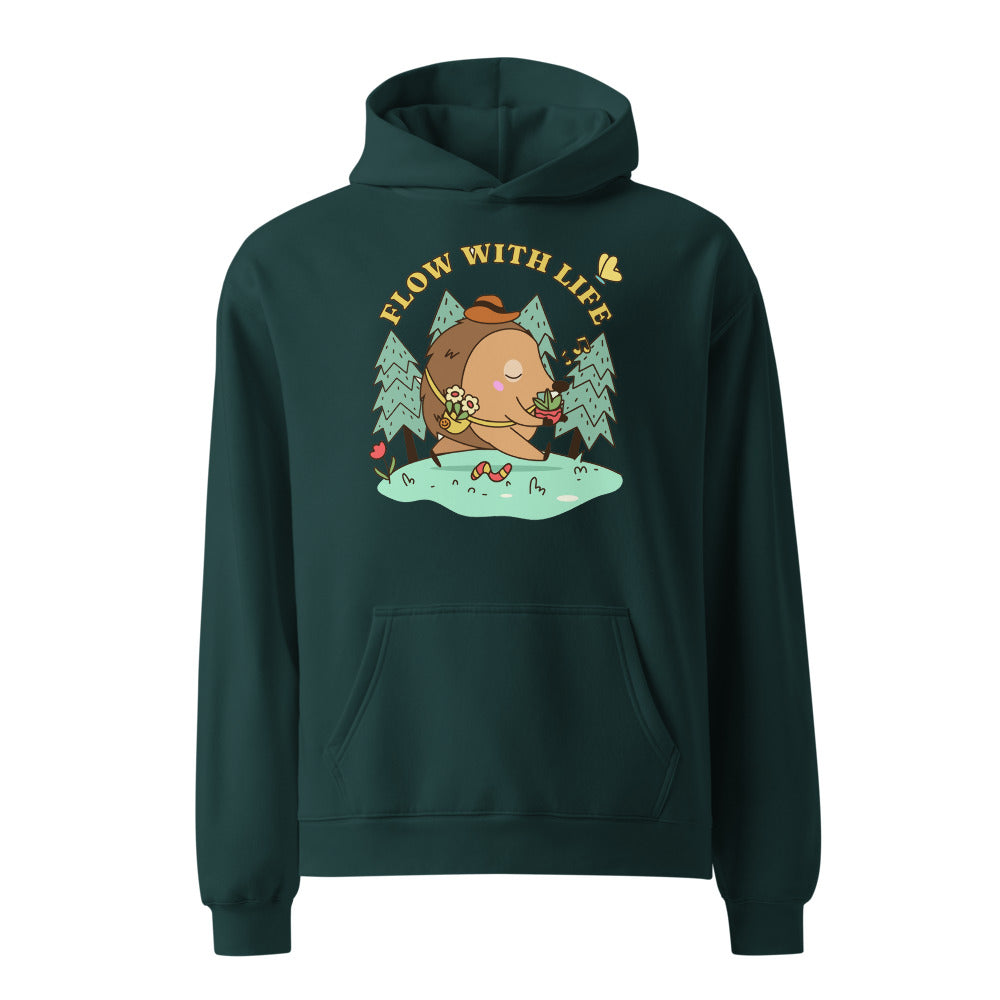 Flow with life | Unisex Relax Hoodie | AS Colour 5161