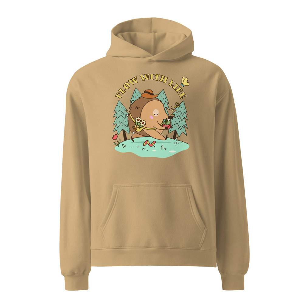 Flow with life | Unisex Relax Hoodie | AS Colour 5161