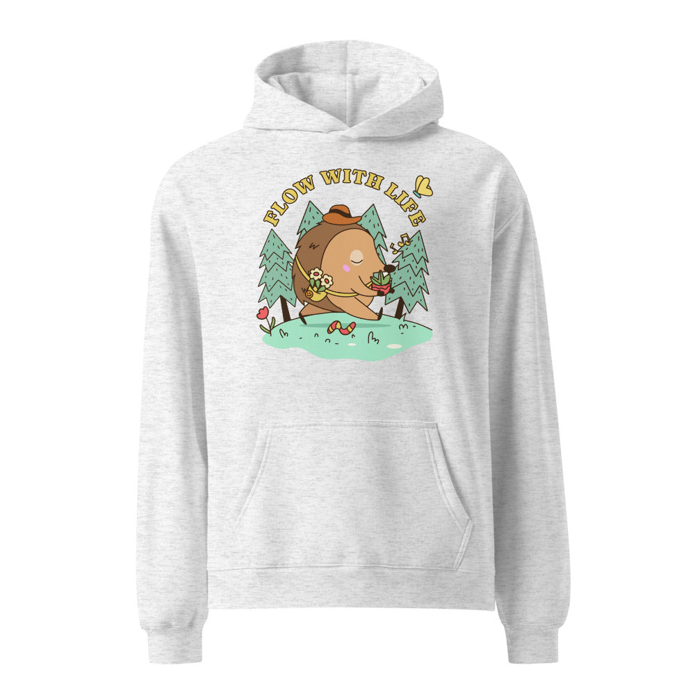 Flow with life | Unisex Relax Hoodie | AS Colour 5161