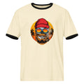 Bearded man | Unisex Ringer T-Shirt | Next Level 3604