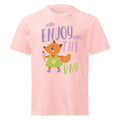 Orange fox - Ẹnoy the day | Unisex Short Sleeve Tee | Printstar 00085-CVT