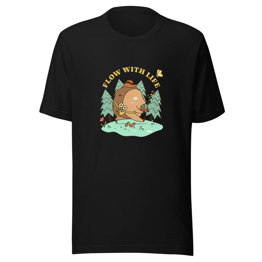 Flow with life | Unisex Staple Eco T-Shirt | Bella + Canvas 3001ECO