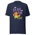 Orange fox - Ẹnoy the day | Unisex Staple Eco T-Shirt | Bella + Canvas 3001ECO