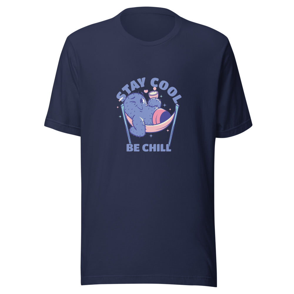Stay cool be chill | Unisex Staple Eco T-Shirt | Bella + Canvas 3001ECO