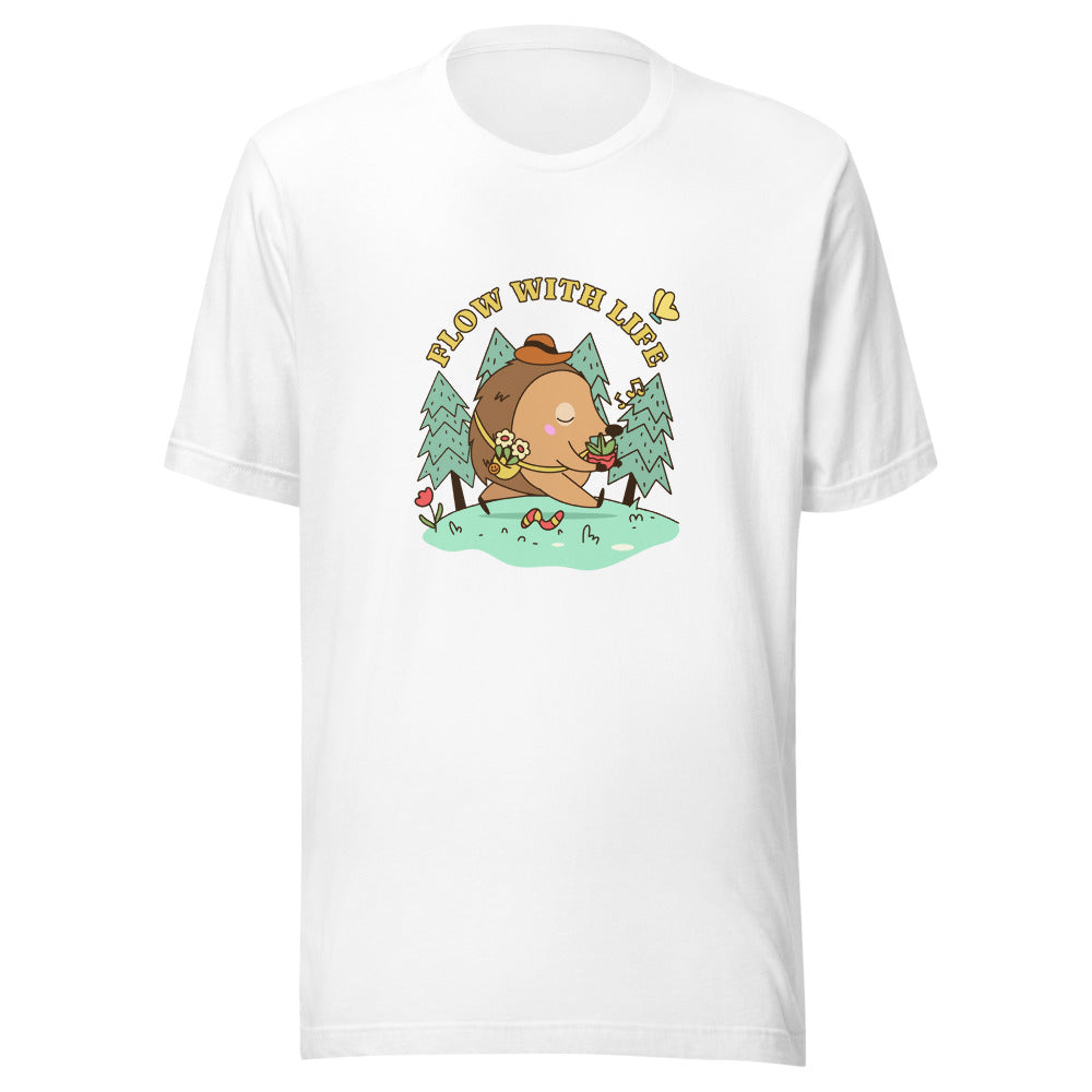 Flow with life | Unisex Staple Eco T-Shirt | Bella + Canvas 3001ECO