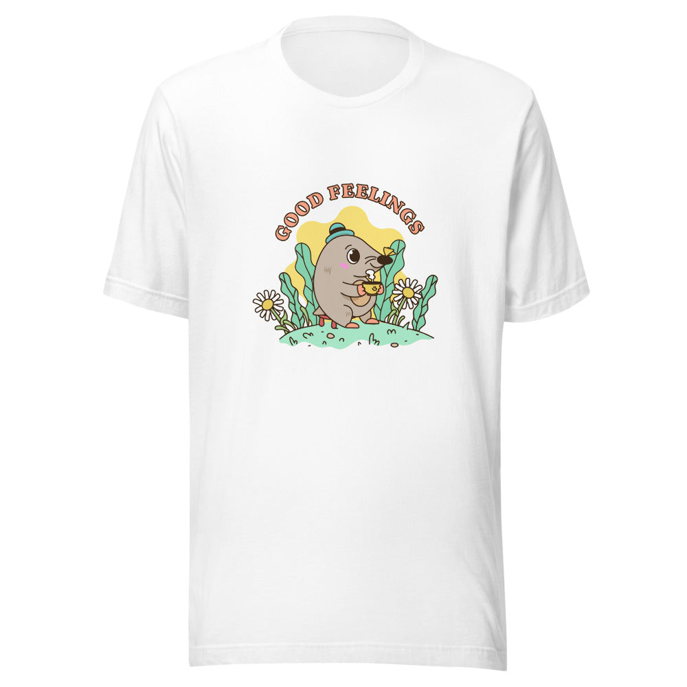 Good feelings | Unisex Staple Eco T-Shirt | Bella + Canvas 3001ECO
