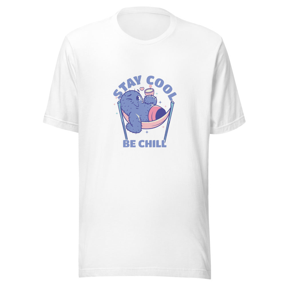 Stay cool be chill | Unisex Staple Eco T-Shirt | Bella + Canvas 3001ECO