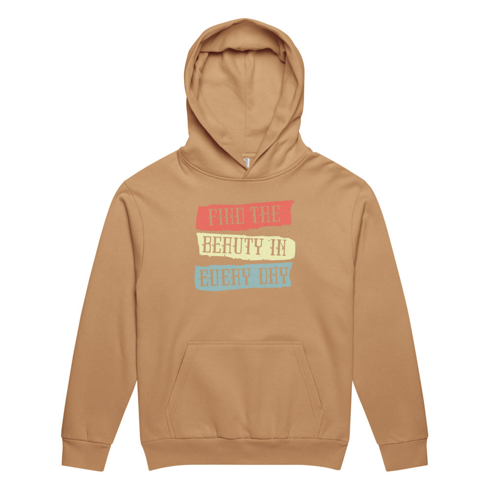Find the beauty in every day | Unisex Urban Hoodie Garment Dyed | Lane Seven LS16001GD