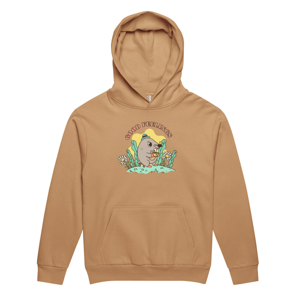 Good feelings | Unisex Urban Hoodie Garment Dyed | Lane Seven LS16001GD