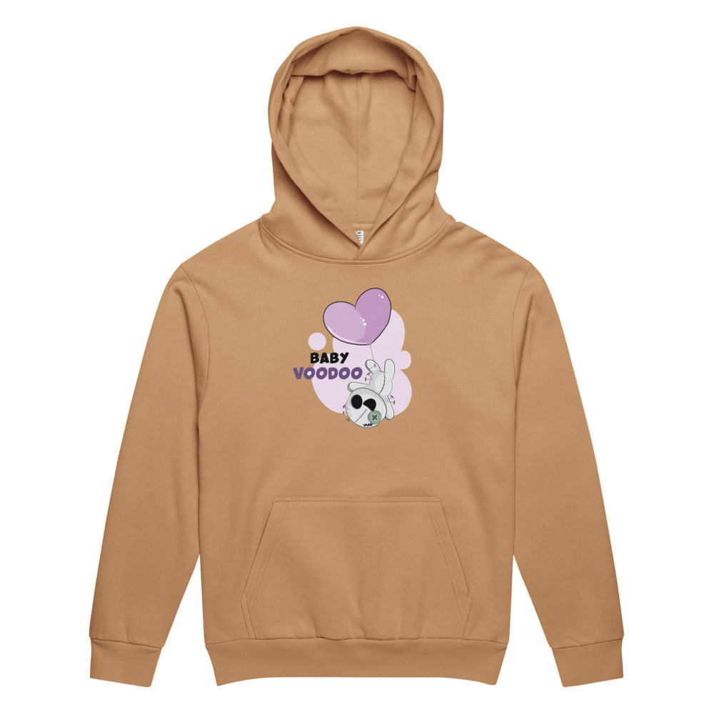 Ted heart - Baby voodoo | Unisex Urban Hoodie Garment Dyed | Lane Seven LS16001GD