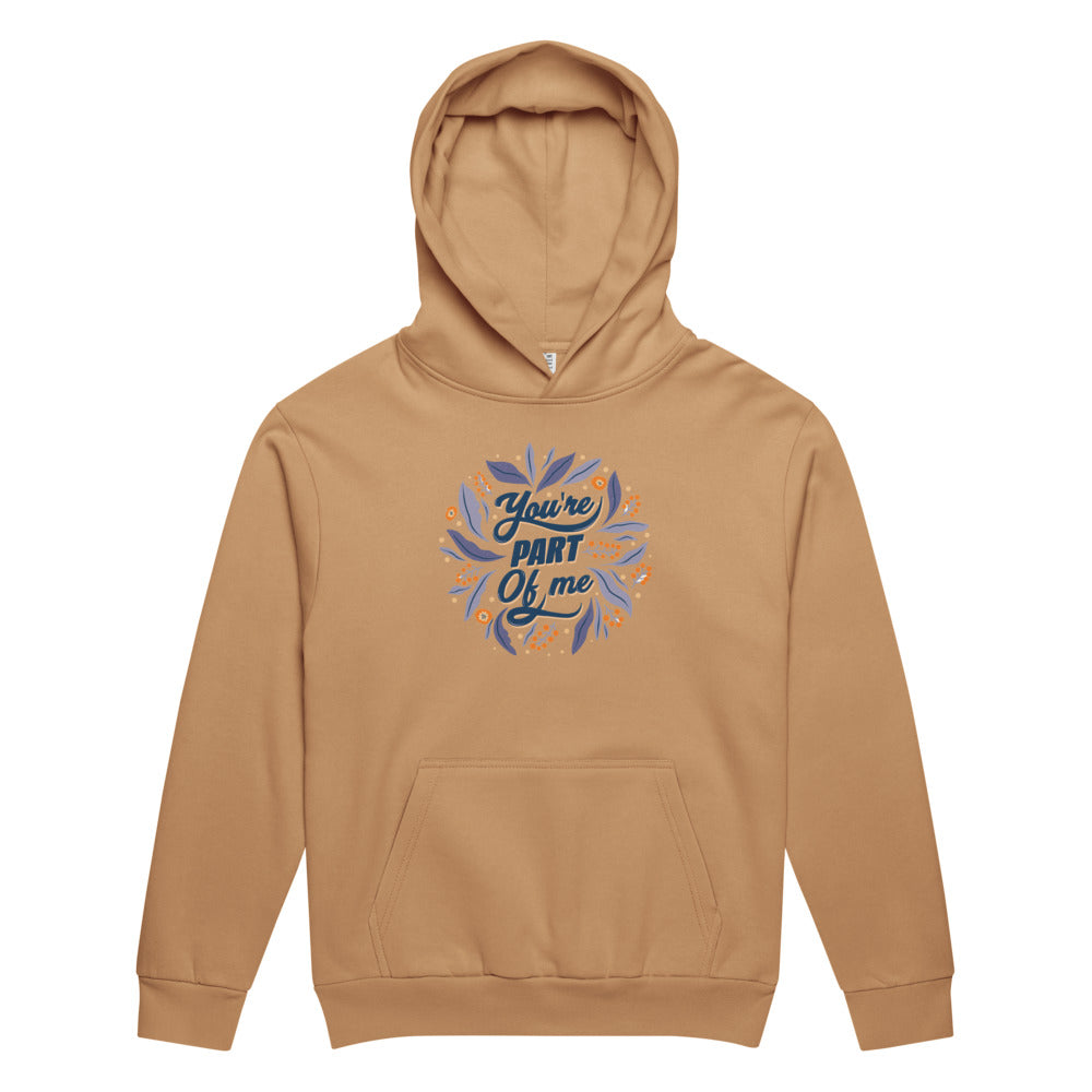You're PART Of me | Unisex Urban Hoodie Garment Dyed | Lane Seven LS16001GD