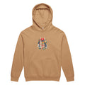 Samurai skull | Unisex Urban Hoodie Garment Dyed | Lane Seven LS16001GD