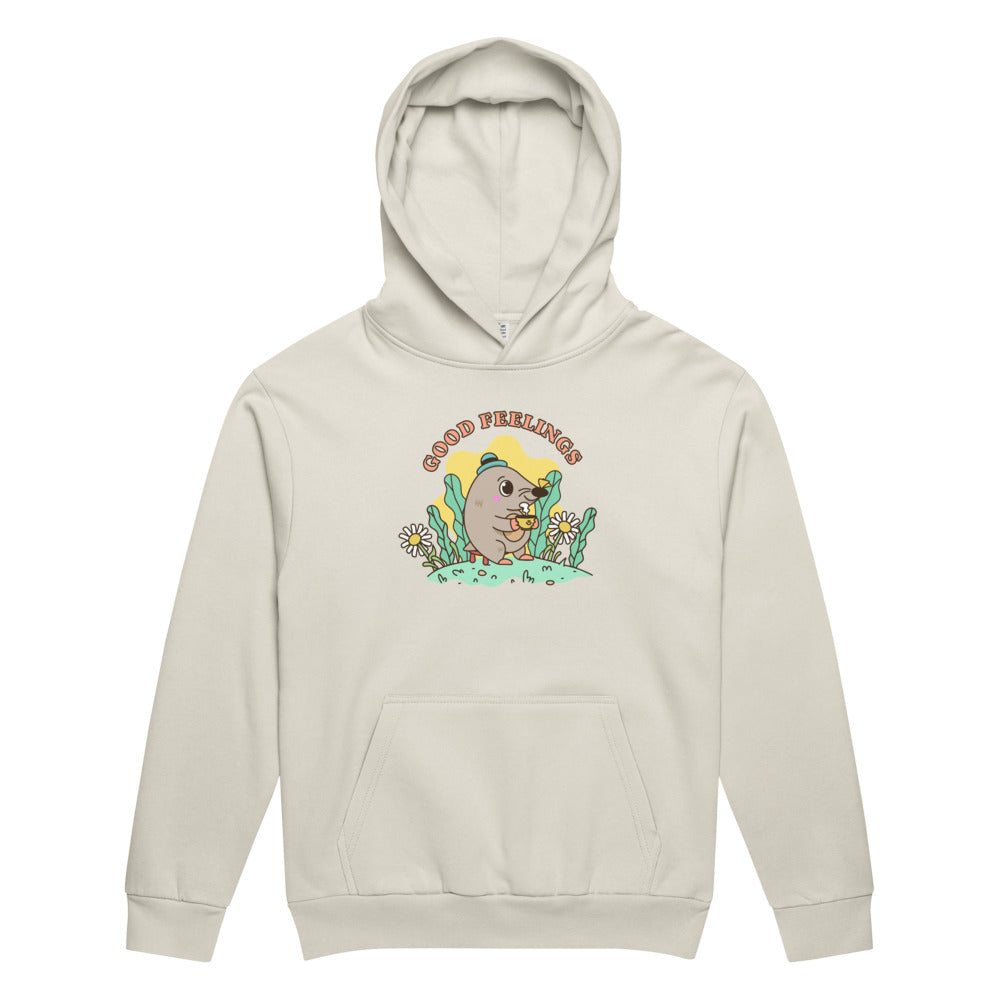 Good feelings | Unisex Urban Hoodie Garment Dyed | Lane Seven LS16001GD