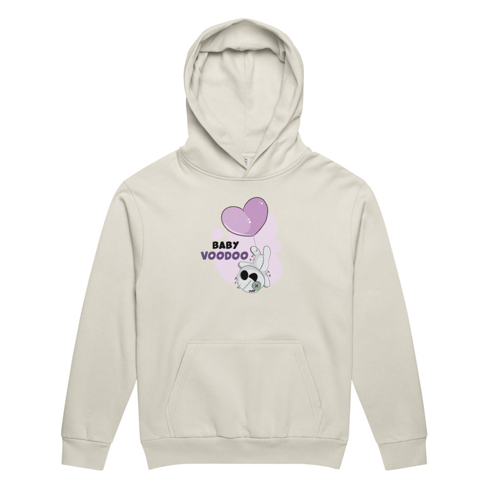 Ted heart - Baby voodoo | Unisex Urban Hoodie Garment Dyed | Lane Seven LS16001GD