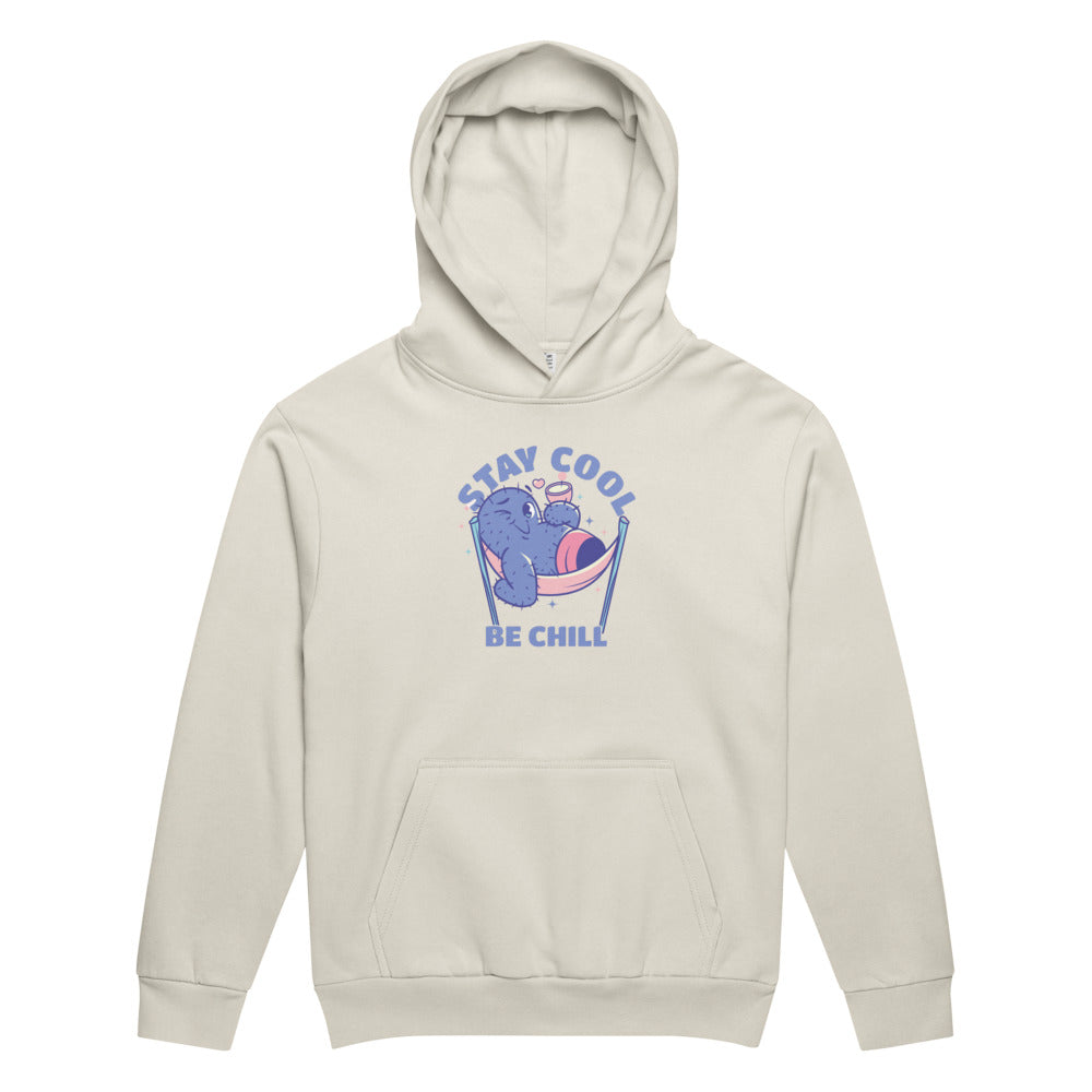 Stay cool be chill | Unisex Urban Hoodie Garment Dyed | Lane Seven LS16001GD