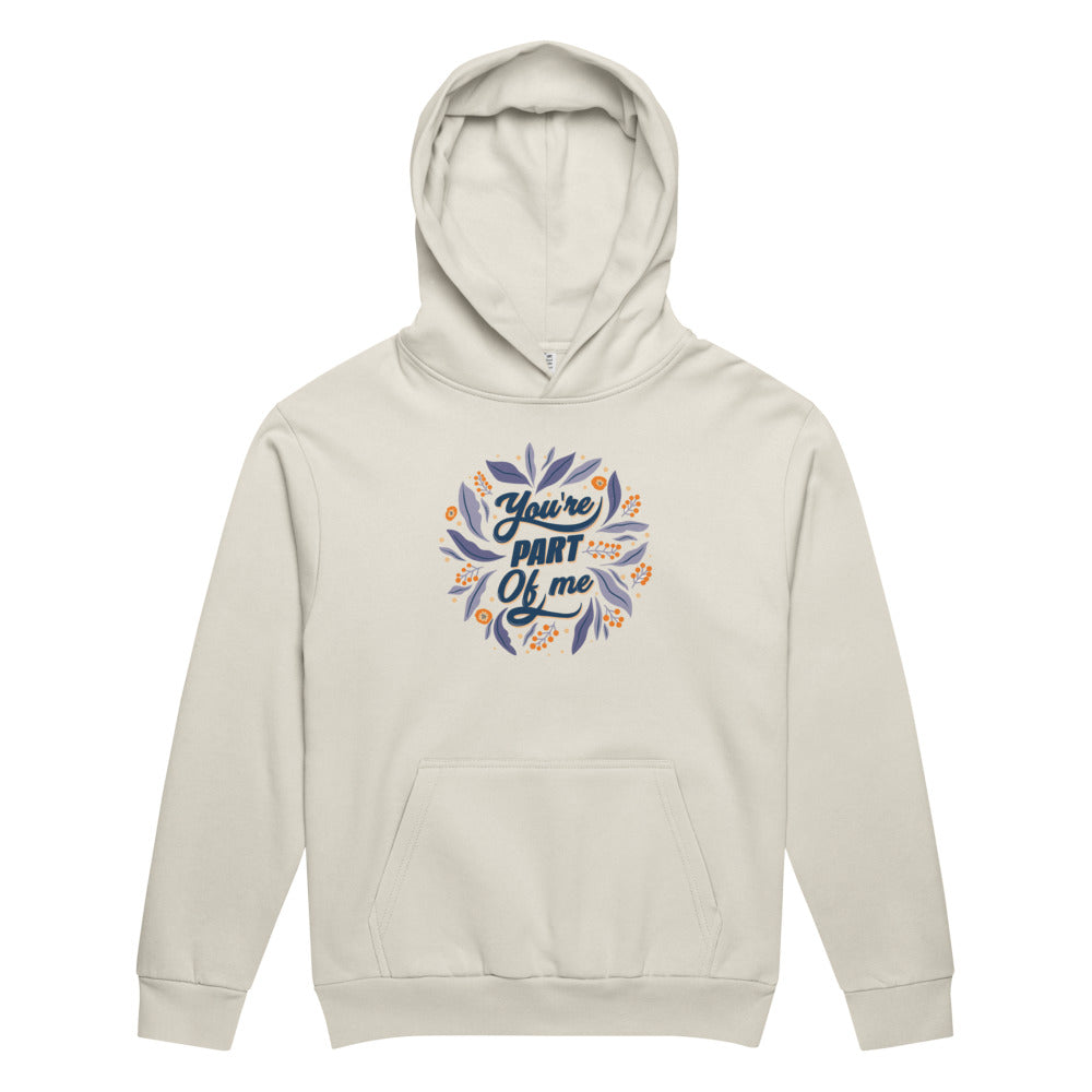 You're PART Of me | Unisex Urban Hoodie Garment Dyed | Lane Seven LS16001GD