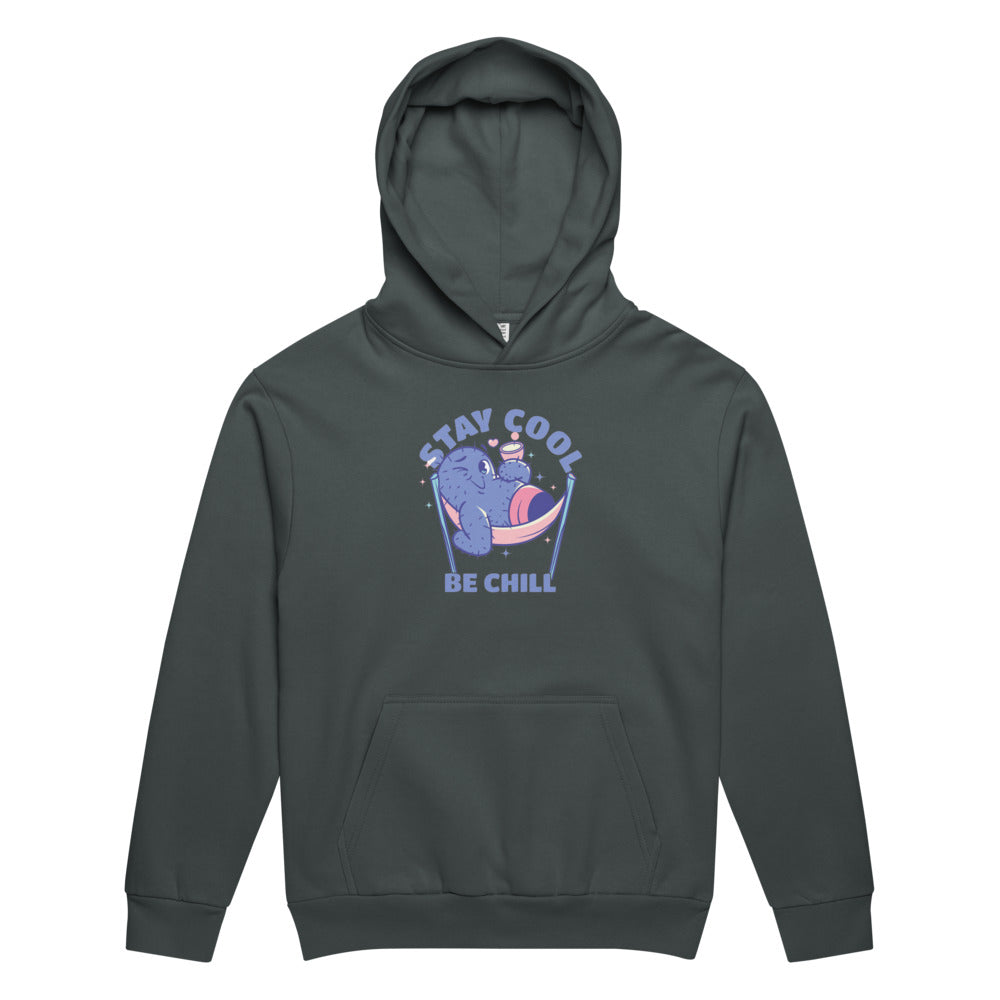 Stay cool be chill | Unisex Urban Hoodie Garment Dyed | Lane Seven LS16001GD