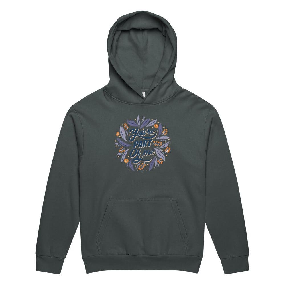 You're PART Of me | Unisex Urban Hoodie Garment Dyed | Lane Seven LS16001GD
