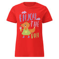 Orange fox - Ẹnoy the day | Women's Basic Softstyle T-Shirt | Gildan 64000L