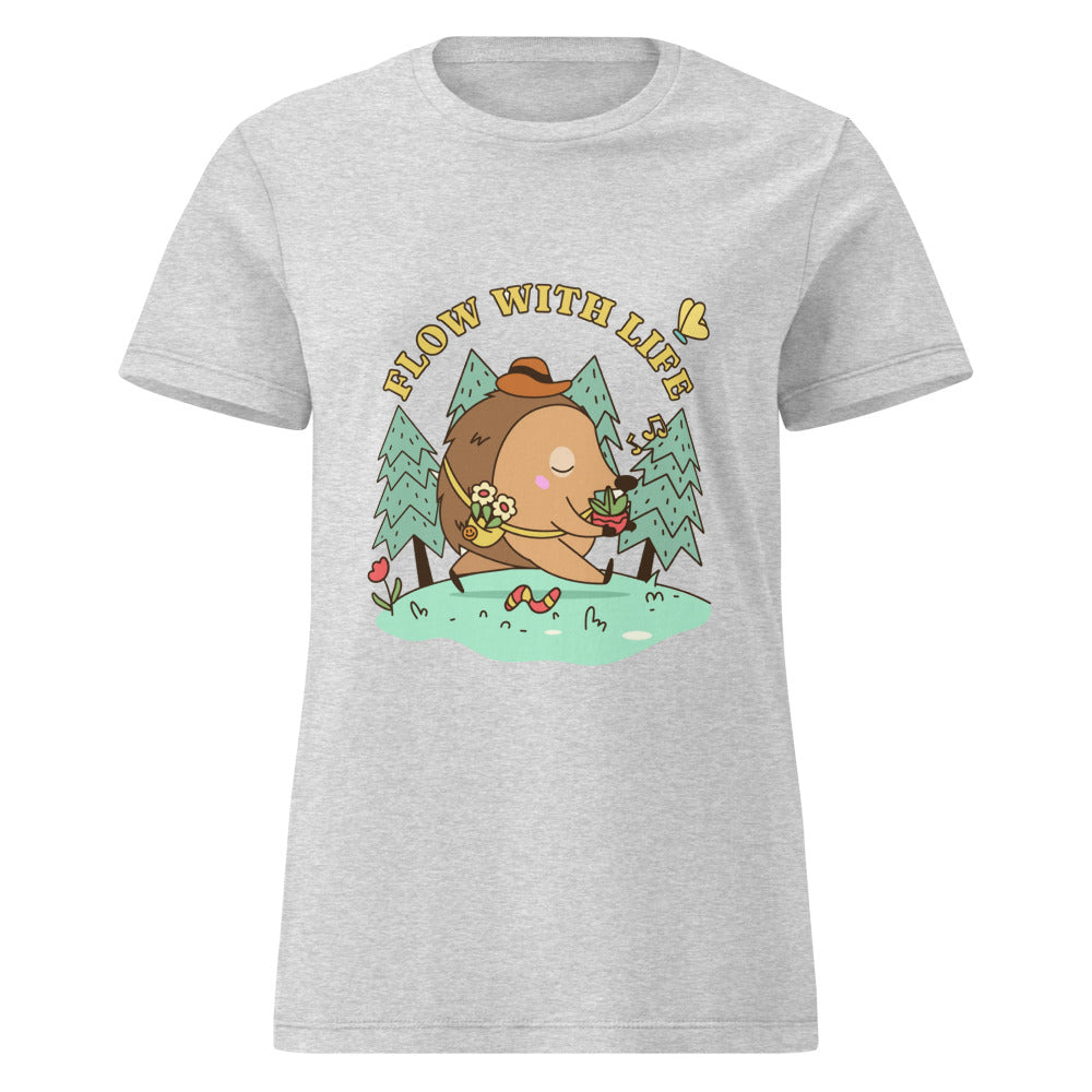 Flow with life | Women's Basic Softstyle T-Shirt | Gildan 64000L