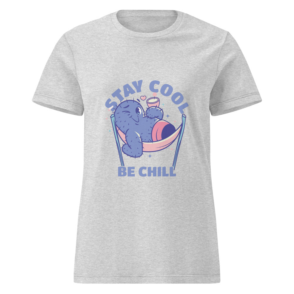 Stay cool be chill | Women's Basic Softstyle T-Shirt | Gildan 64000L